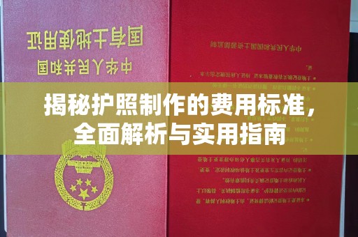 扶绥揭秘护照制作的费用标准，全面解析与实用指南