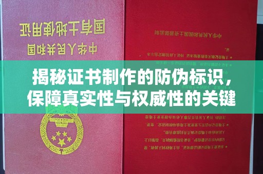 扶绥揭秘证书制作的防伪标识，保障真实性与权威性的关键